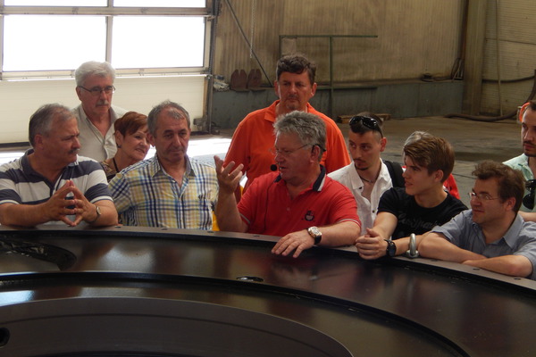 FBN-H képviselőinek látogatása a Lakics Kft. kaposvári székhelyén